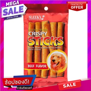 สลิคกี้คริสปี้สติ๊กรสเนื้อแพค 6 Slicky Krispy Stick Beef Flavor Pack 6