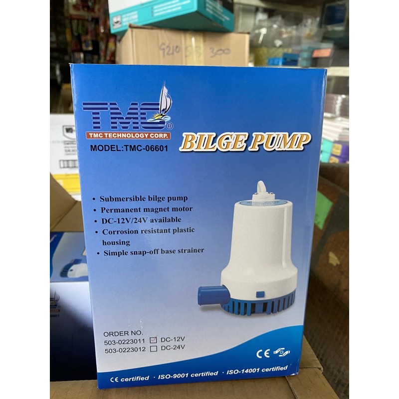 ปั๊มไดโว่ 12V TMC  ORO 1–1.1/4” ใช้กับแบตเตอรี่