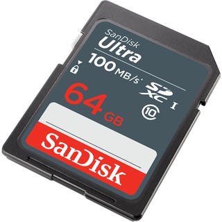 SANDISK SDXC Ultra 64GB , 100/10MB/s C10 ME6-000928 การ์ดความจำ