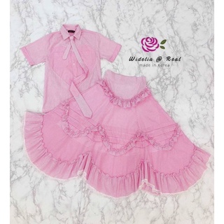 Set Top+Skirt เซ็ทเสื้อกับกระโปรงแบรนด์ TOHN