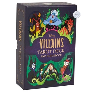 DISNEY VILLAINS TAROT DECK AND GUIDEBOOK