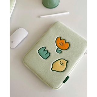 [ pre order ] second morning ≋ greenery day  ipad , labtop pouch