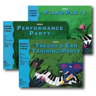 หนังสือเรียนเปียโน Bastiens Invitation to Music เล่ม A B C D (Piano, Theory &amp; Ear Training, Performance)