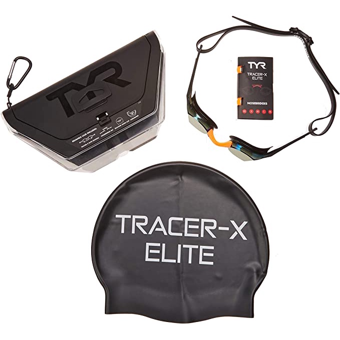 TYR Tracer-X Elite Racing Mirrored Adult Fit แว่นตาว่ายน้ำ — صورة 3