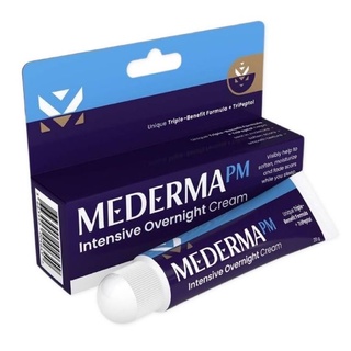 Mederma PM Intensive Overnight Cream มีเดอม่า ครีมบำรุงผิว สูตรเข้มข้น สำหรับกลางคืน ลดรอยแผลเป็น ขนาด 20 กรัม 20938