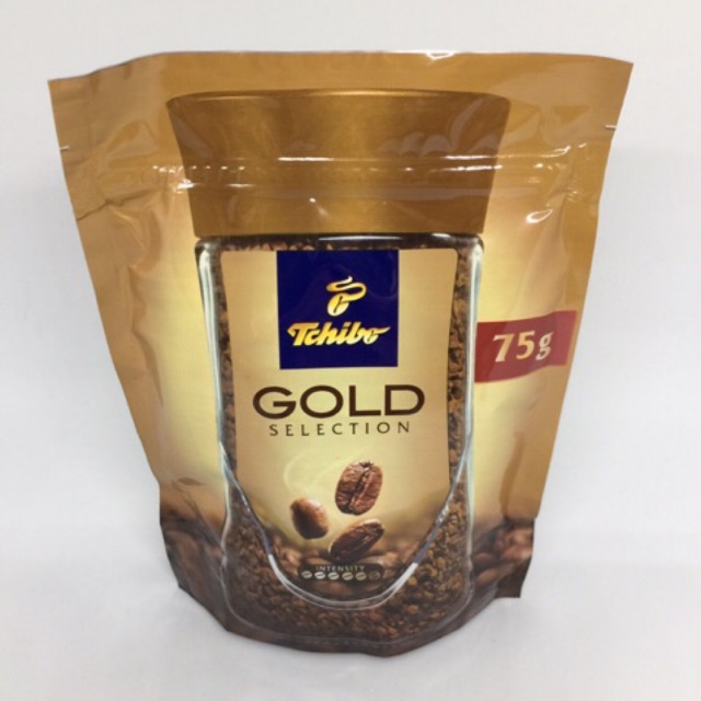 กาแฟผงสำเร็จรูปทชิโบโกลด์ซีเล็คชั่น Tchibo GOLD SELECTION ชงง่าย กลิ่นหอม อร่อย เหมาะกับคนรักในกลิ่น