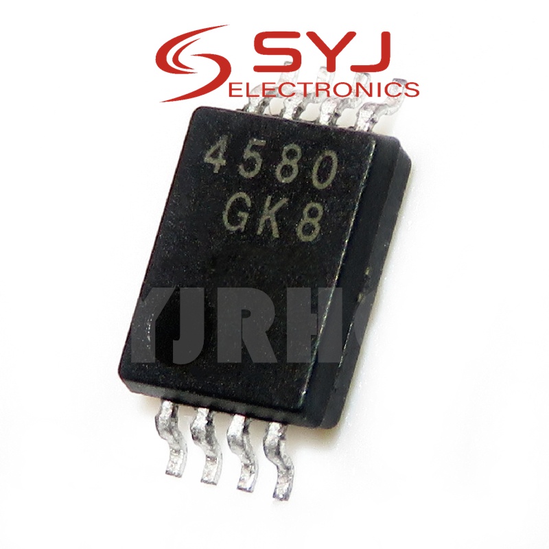 5 ชิ ้ น NJM4580V-TE2 NJM4580V NJM4580 4580 MSOP-8 ในสต ็ อก