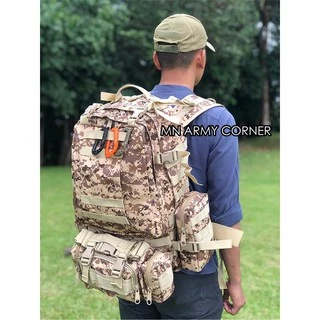 🔥กระเป๋าเป้ทหารรุ่นแม่ลูก 50L ของแท้!!! เนื้อผ้าแบบหนา ถ่ายจากสินค้าจริง สินค้าตรงตามรูปแน่นอน รับประกันครับ 🔥