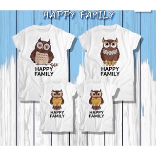 ❤&gt;&gt;เสื้อยืดลายนกฮูก สุดcute มีทุกไซส์
