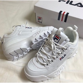 Fila disruptor || ขาวล้วน ยอดนิยม