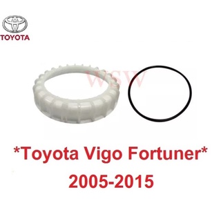 ฝาครอบถังลูกลอย 1 ชิ้น ฝาครอบ ถังลูกลอย Toyota Hilux Vigo Champ Foutuner  2004 - 2015 ตัวขันล็อคชุดลูกลอยในถังน้ำมัน