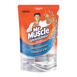 [พร้อมส่ง] HomeDoDee รีฟิลน้ำยาทำความสะอาดพื้น MR.MUSCLE 400 มล. น้ำยาทำความสะอาด ฆ่าเชื้อ