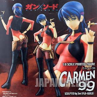 RARE Max Factory Gun X Sword Carmen 99 1/8 Scale Action Figure