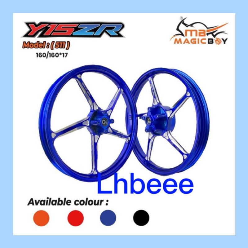 Y15ZR SPORT RIM MAGIC BOY CNC 511 160/160-17 FG511
