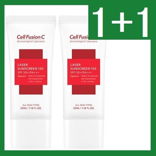 1+1 CELL FUSION C ครีมกันแดดเลเซอร์ 100 SPF50+Pa+++ 35 มล.