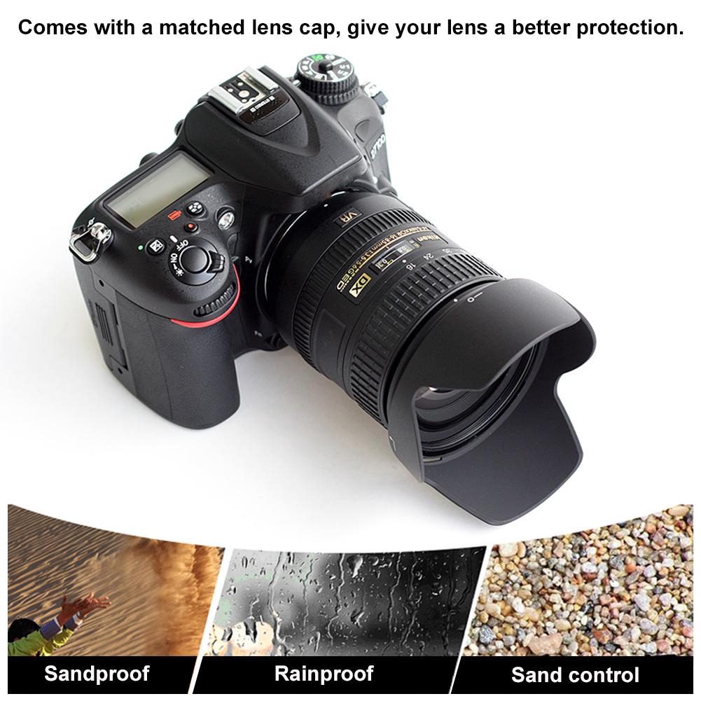 Nikon hb-69 zonnekap voor af-s 18-55mm vr ii