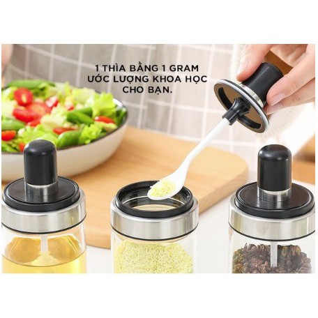 SPICE JAR - SPICE JAR พร้อม SPOON (VI SPICE JAR) เครื่องครัว
