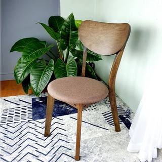 เก้าอี้/Chair/ Evergreen-Furniture Ikea Chair C-IK-1 เก้าอี้ไม้สไตล์เรียบหรู ทำจากไม้ยางพารา(มี 2 สีให้เลือก)4 ตัว/กล่อง