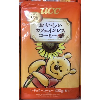 Ucc Decaf Winnie the pooh 200g