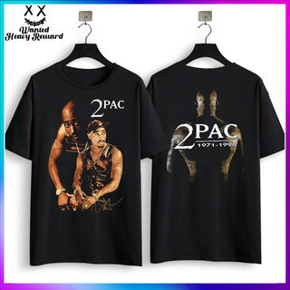 เสื้อเด็กหญิง - 2PAC Tupac แขนสั้นแฟชั่นสตรีทตัวละครย้อนยุคเสื้อผ้าสั้น 2PAC คอกลมเสื้อยืด