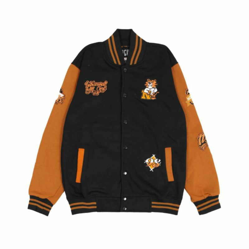 Varsity BASEBALL แท็กเต็ม EMBROIDERED ORIGINAL DISTRO NGK BANDUNG UNISEX ผู้ชายผู้หญิง VARSITY JACKE