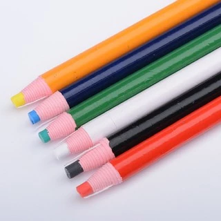 ดินสอเขียนผ้า ดินสอขีดผ้า standard กล่องดำ(6สี)(ราคาต่อแท่ง)
