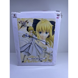 Banpresto SQ Fate Stay night-โมเดลสาวฟิกเกอร์เเท้ผมเหลืองของเเท้มีกล่องครบ