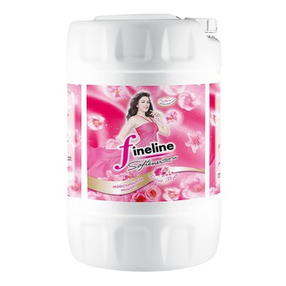 ราคาพิเศษ!! ไฟน์ไลน์ น้ำยาปรับผ้านุ่ม สูตรมาตรฐาน สีชมพู 20 ลิตร Fineline Regular Softener Insdustrial Pink 20 L