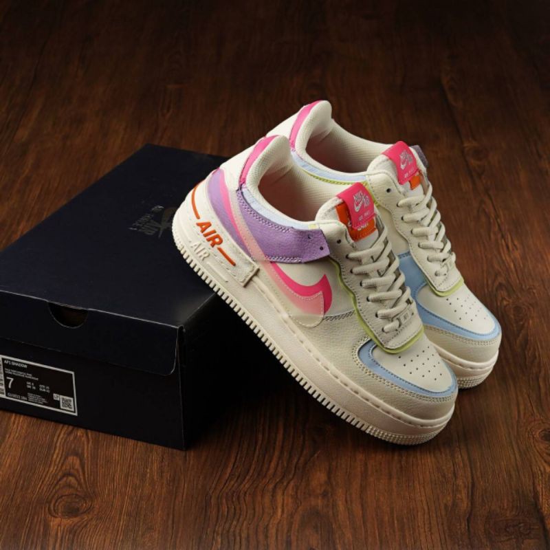 nike air force 1 pale ivory digital pink