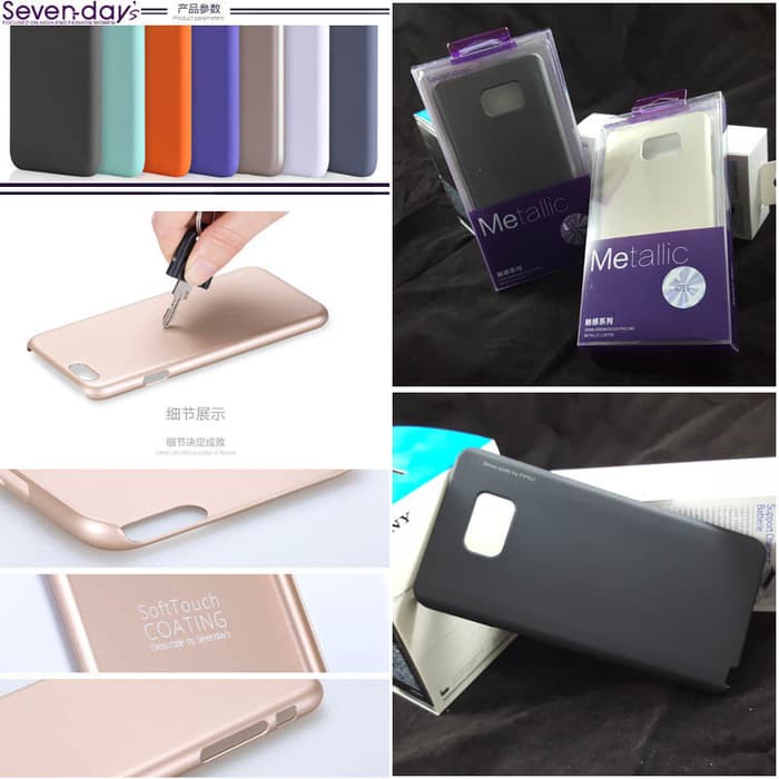 เคส METALLIC SEVEN DAYS HARD สําหรับ SAMSUNG S6 EDGE