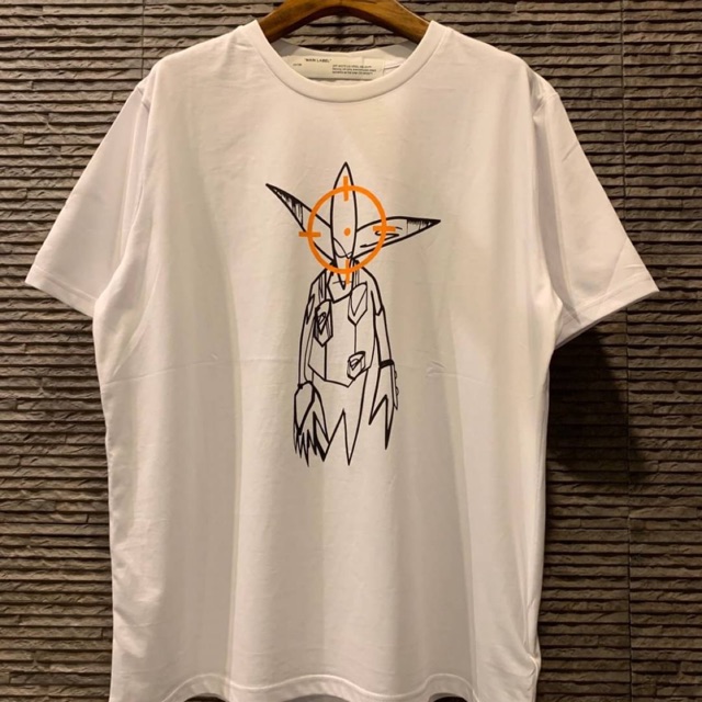 OFF WHITE X FUTURA LABORATORIES  MCA T-SHIRT