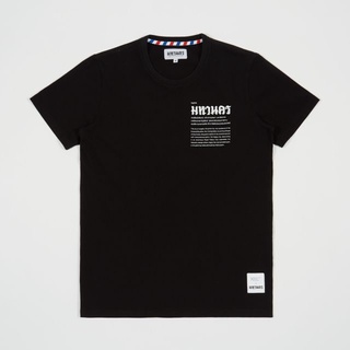 เสื้อยืดใหม่MAHANAKHON เสื้อยืดลายมหานคร กิมมิกชื่อเต็มของกรุงเทพมหานคร สีดำขนาดเต็มS-3XL
