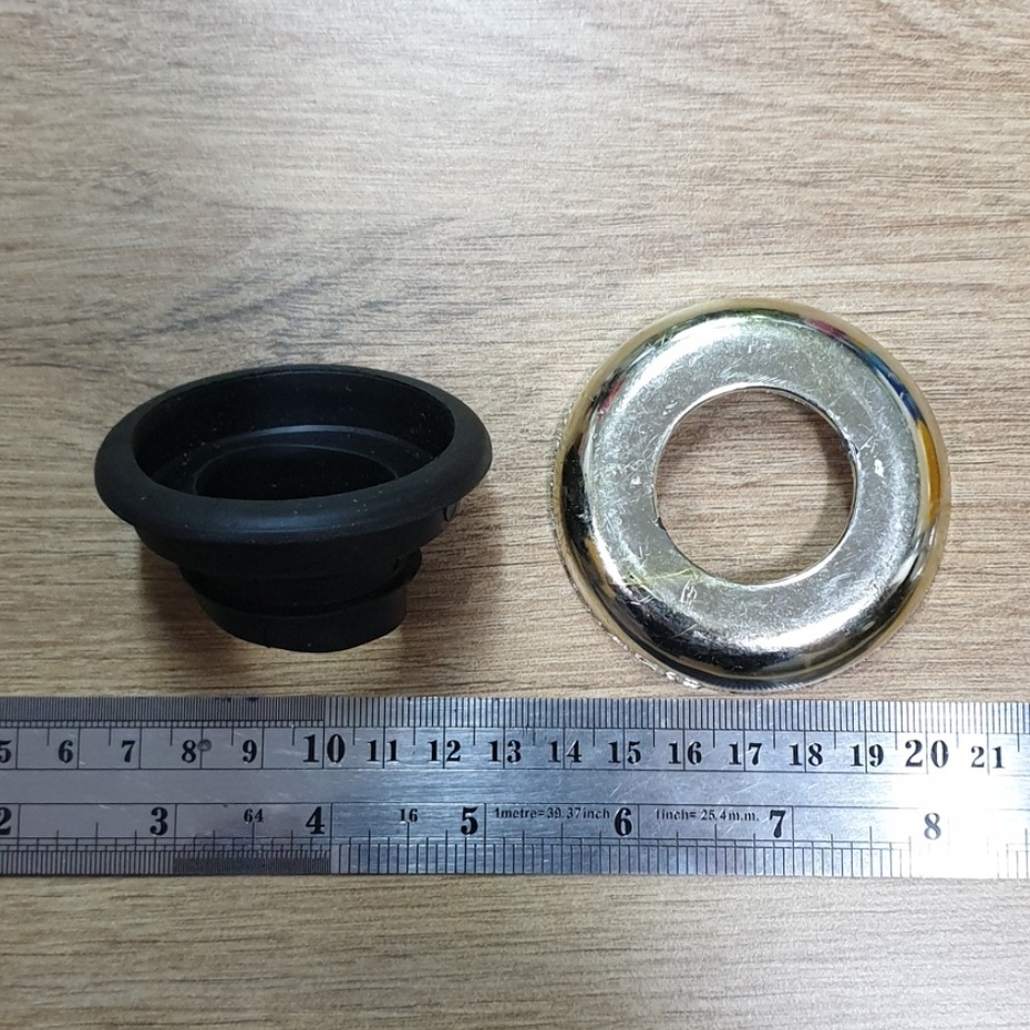 ยางอุดท่อ + แป้นครอบผนัง 1¼” (ได้ 2 ชุด) SBT-254