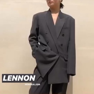 Oversize blazer-pants 6 buttons