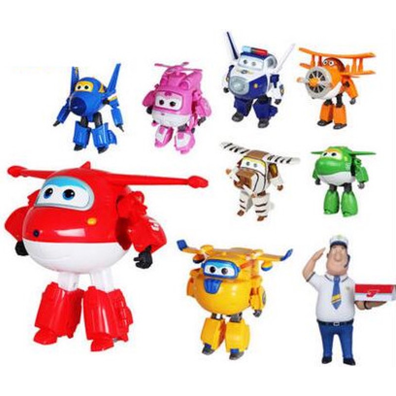 Superwings Super Wings Transform-a-Bots Todd Figurines d'action Jeux et ...