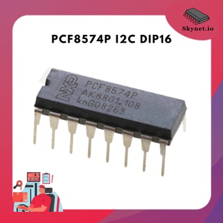 PCF8574P I2C ขยายขาพอร์ท I/O I2C DIP16