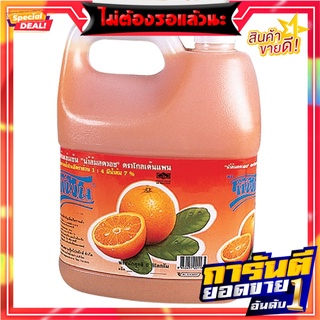 โกลเด้นแพน น้ำสควอช รสส้ม 4500 มิลลิลิตร Golden Pan Orange Squash 4500 ml