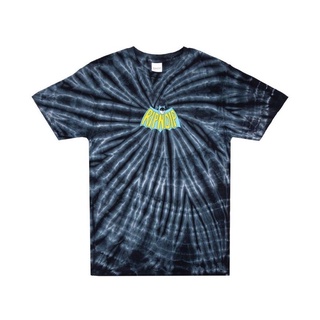 SLUM LTD - RIPNDIP Catman Tee Black Spiral Tie Dye