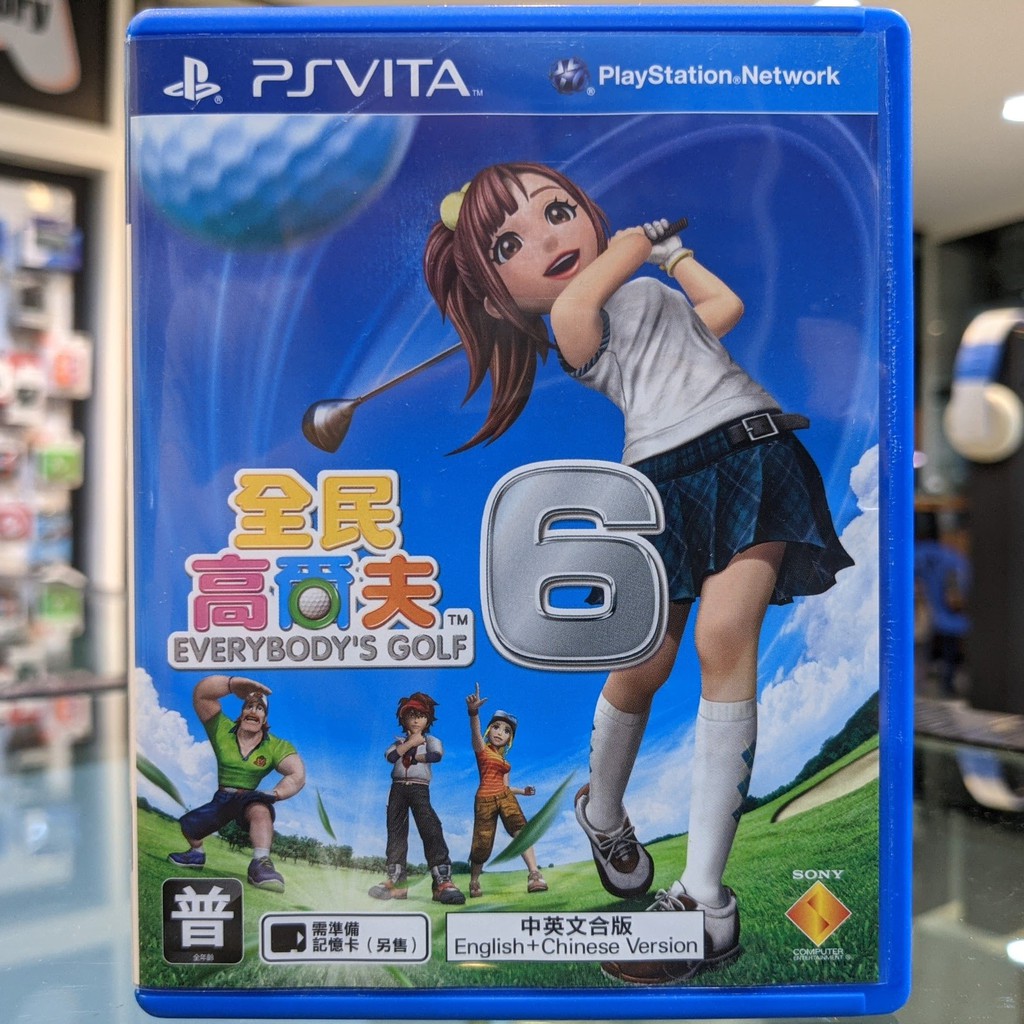 (ภาษาอังกฤษ) มือ2 PS Vita Everybody's Golf 6 แผ่นPSVITA เกมPSVITA มือสอง Hot Shots Golf World Invita