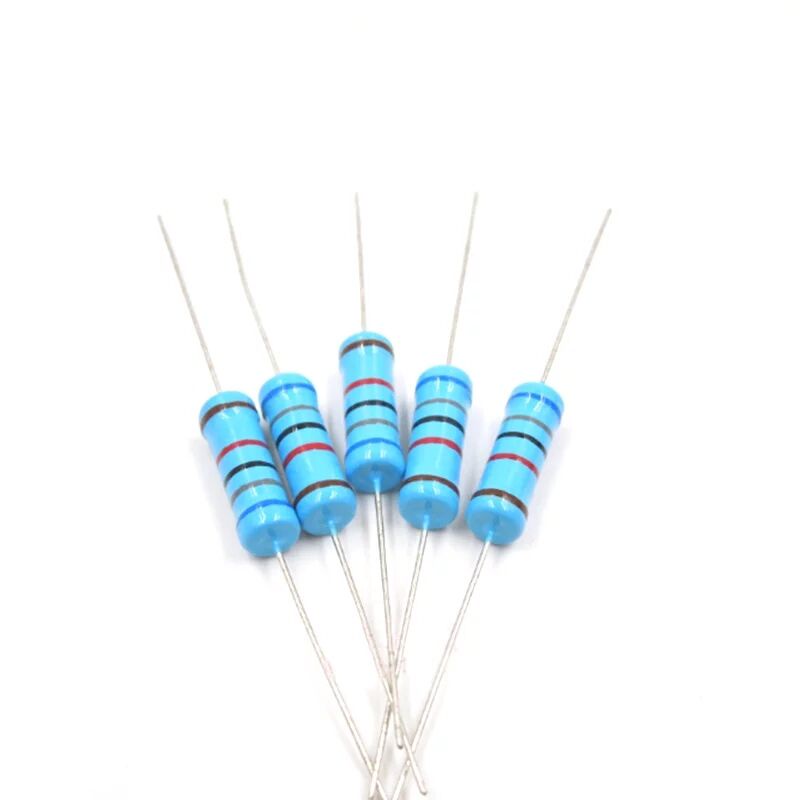 5pcs ตัวต้านทาน  3W 1% ฟิลม์ โลหะ  Metal Film resistor 47K - 2.2M Ohm โอห์ม
