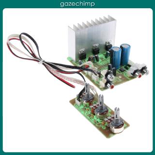 tda 2030 2 . 1 3 channel แผ่นบอร์ดโมดูลขยายเสียงสเตอริโอ ac 12v