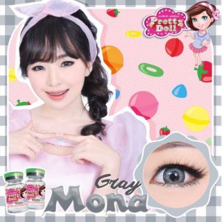 คอนแทคเลนส์ Mona eff.18 Pretty Doll