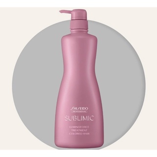 Shiseido Sublimic Luminoforce Treatment 500ml ทรีทเม้นท์ ชิเชโด้ ผมทำสี