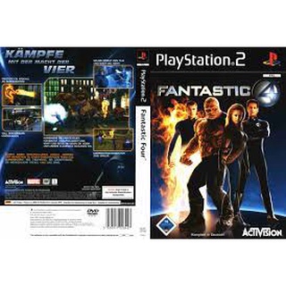 แผ่นเกมส์ PS2 Fantastic 4   คุณภาพ ส่งไว (DVD)