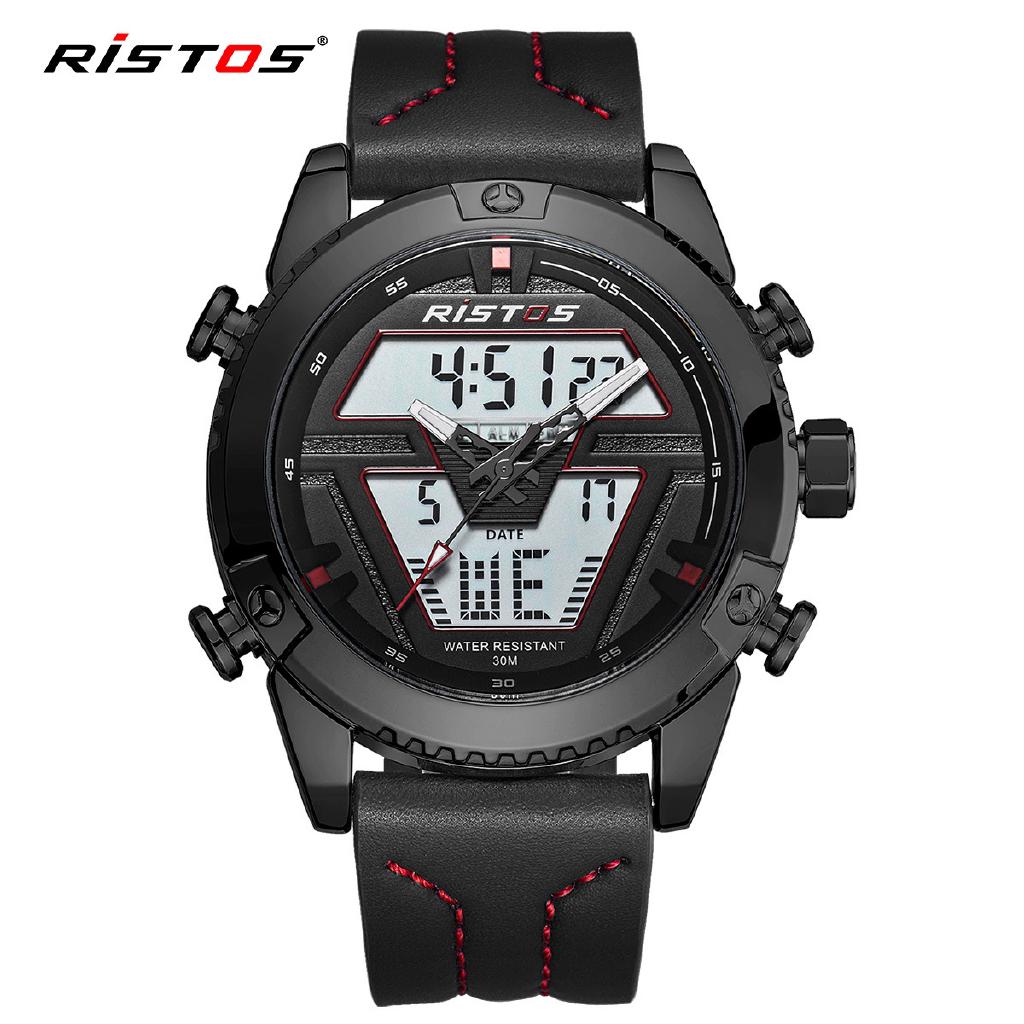 RISTOS 9368 นาฬิกาอิเล็กทรอนิกส์สำหรับผู้ชาย