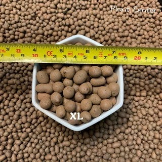 Plants Center พร้อมส่ง ถุงละ 1 ลิตร เม็ดปอปเปอร์สีอิฐ ดินเผาโรยหน้า Clay Popper