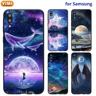 เคส SAMSUNG A24 A14 A34 A54 5G A11 M11 4G 5G A51 A30 A20 A71 A70 A70SS A70 A70S มือถือสำหรับเคสโทรศัพท์มือถือลายอวกาศสําหรับ