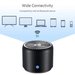 EWA A106 Pro （กระเป๋าฟรี）ลำโพงบลูทูธไร้สาย Mini Bluetooth Speaker Wireless ขนาดจิ๋ว พกพาสะดวก กันน้ำ IPX7 ของแท้100%