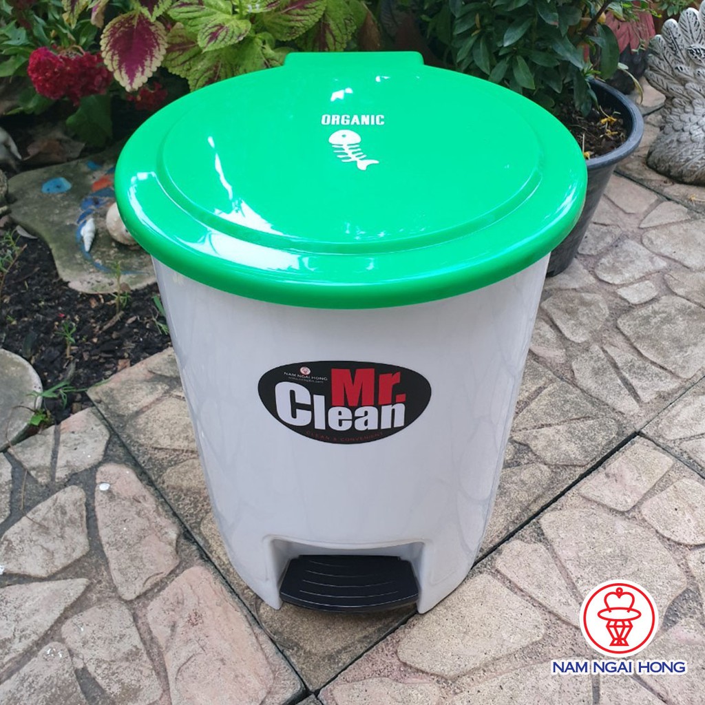 ถังแยกขยะ รุ่น 542 CL ขาเหยียบ (1 ใบ) แบบเลือกสีได้ มีลายสกรีนบนฝาถัง ถังขยะแยกประเภท ถังขยะมีฝาปิด - รูปที่ 3