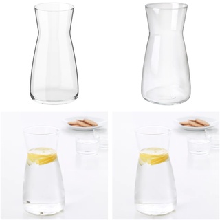 คาราฟฟ์ เหยือกน้ำ แก้วใส 1.0 ลิตร แจกัน vase โหล โหลแก้ว KARAFF Carafe clear glass 1.0 l โหลน้ำ ขวดน้ำ ขวดแก้ว